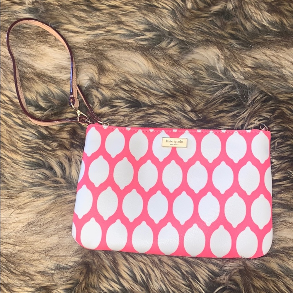 Late spade small wristlet